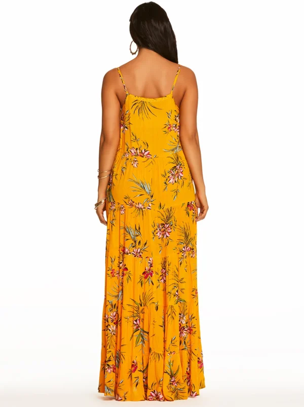 Alanis Tier Dress In Tropical Oasis<Jessica Simpson Online