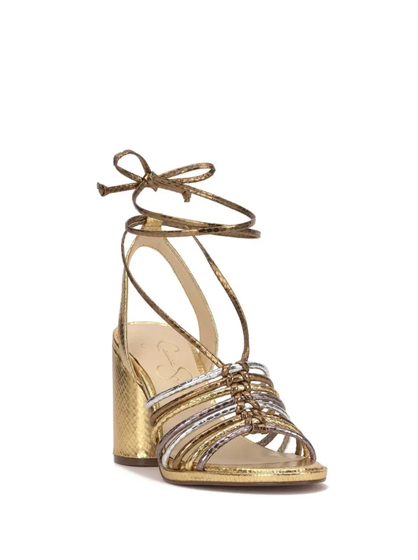 Cahna High Heel Sandal In Gold<Jessica Simpson New