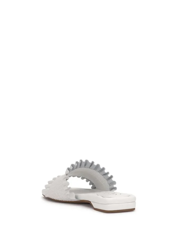 Camessa Smocked Sandal In White<Jessica Simpson Hot