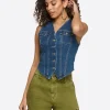 Denim Vest In <Jessica Simpson Cheap