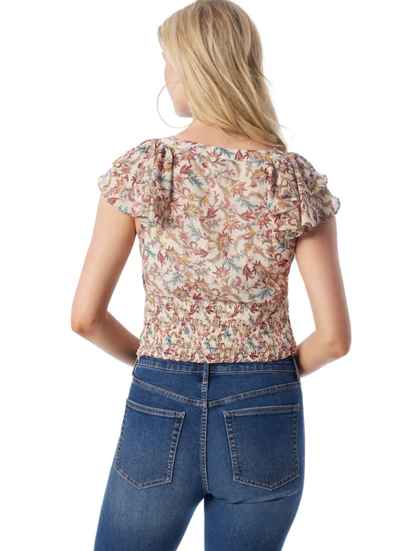 Dixie Cropped Blouse In <Jessica Simpson Best Sale