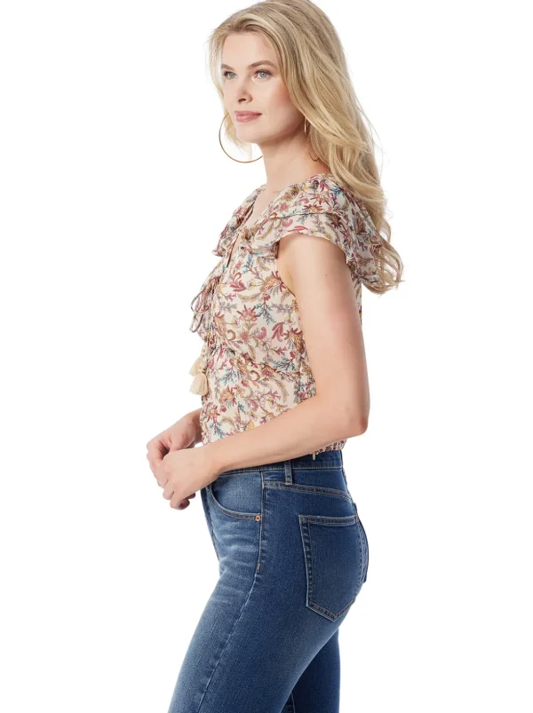 Dixie Cropped Blouse In <Jessica Simpson Best Sale