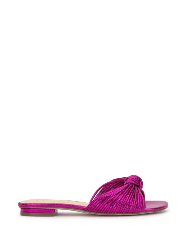 Dydra Knotted Flat Sandal In Pink<Jessica Simpson Hot