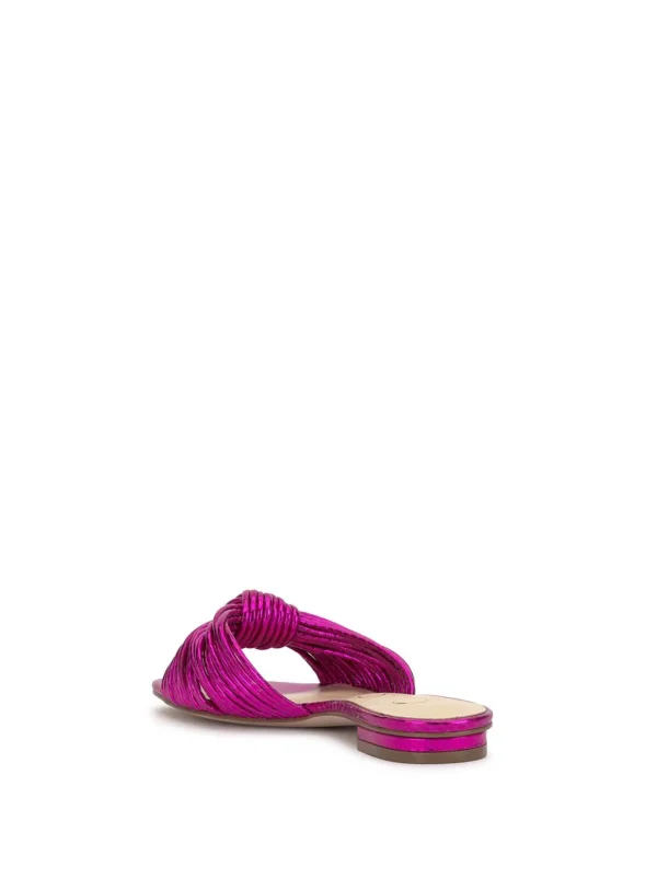 Dydra Knotted Flat Sandal In Pink<Jessica Simpson Hot