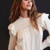 Elsiana Ruffle Top In <Jessica Simpson Best