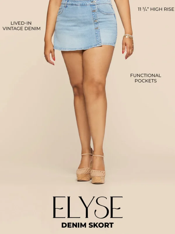 Elyse Skort In <Jessica Simpson Cheap