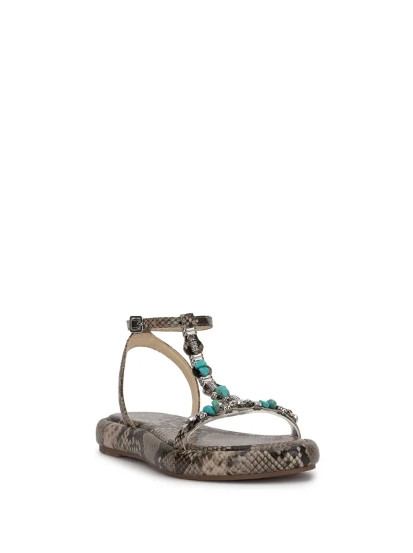 Eshily Embellished Sandal In Snake<Jessica Simpson Outlet