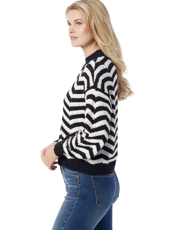 Farai Sweater In Anthracite Combo<Jessica Simpson Cheap