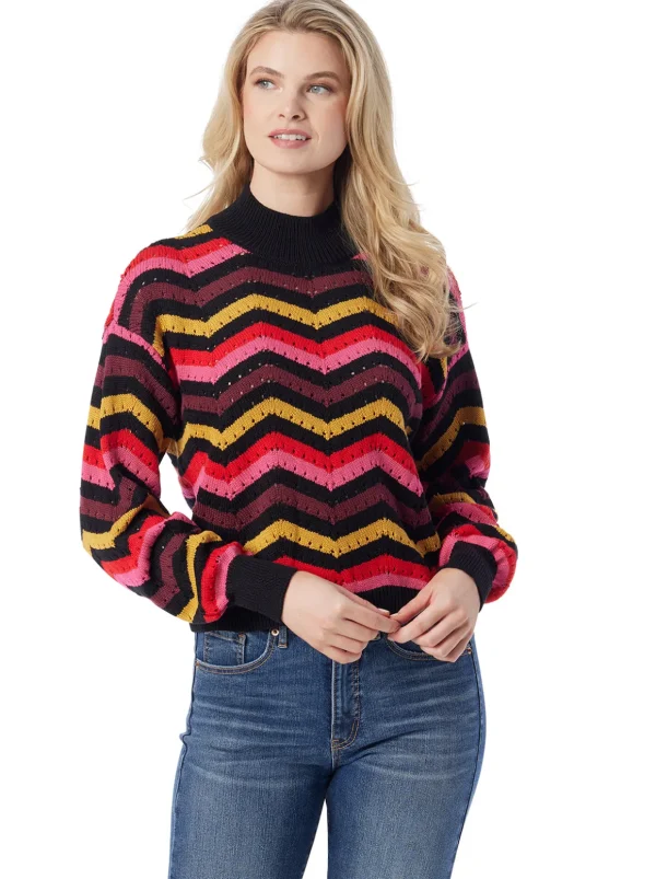 Farai Sweater In Striped Multi<Jessica Simpson Hot