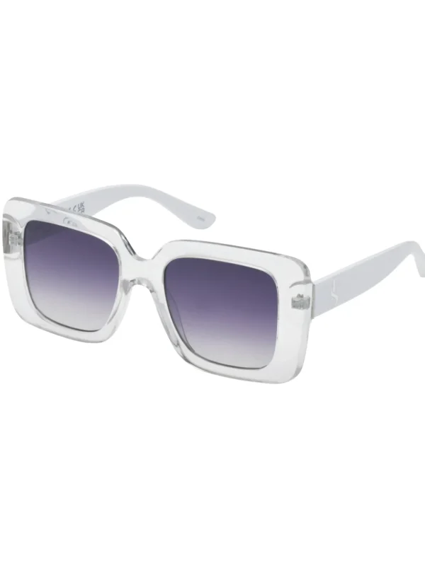 Fashionable Square Sunglasses In Crystal <Jessica Simpson Outlet