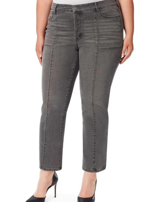 Flirt High Rise Straight Crop In <Jessica Simpson New