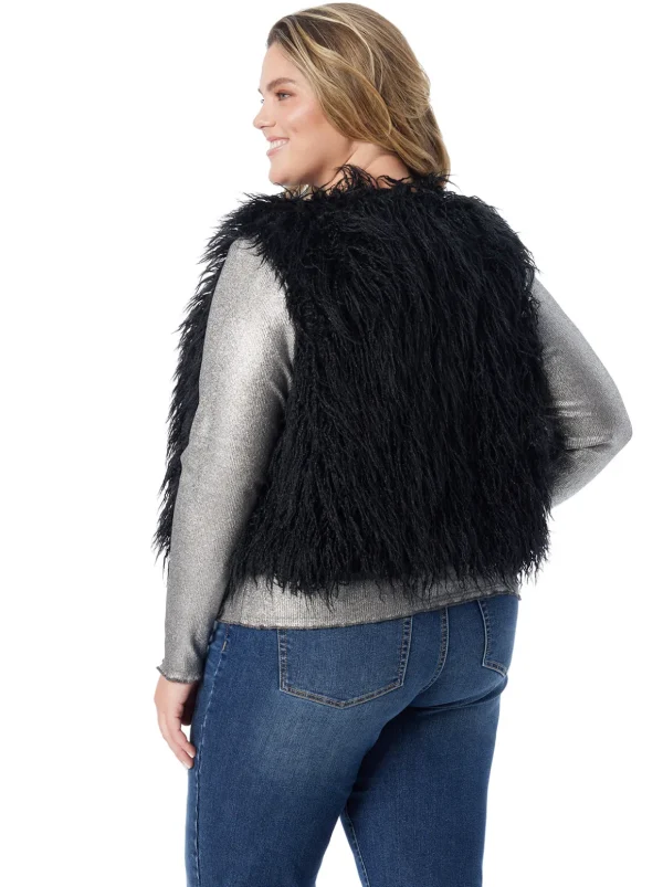 Fur Vest In <Jessica Simpson Clearance