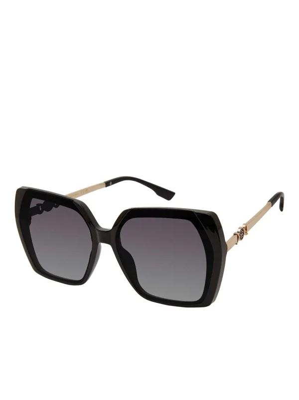 Geometric Metal Temple Sunglasses In <Jessica Simpson Shop