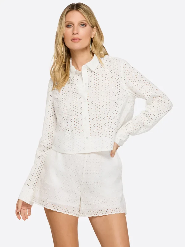 Giana Button Up Shirt In <Jessica Simpson Flash Sale