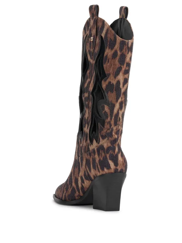 Ginika Western Boot In Leopard<Jessica Simpson Store