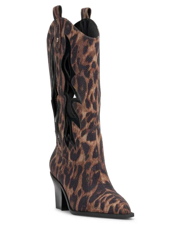 Ginika Western Boot In Leopard<Jessica Simpson Store