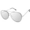 Glam Aviator Pilot Sunglasses In & Grey<Jessica Simpson Outlet