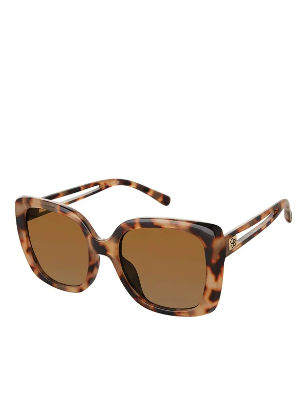 Glamorous Cat Eye Vented Temple Sunglasses In <Jessica Simpson Store