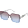 Glamorous Square Shield Sunglasses In <Jessica Simpson Hot