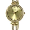 Tone Crystal Double Arm Bangle Watch<Jessica Simpson Fashion