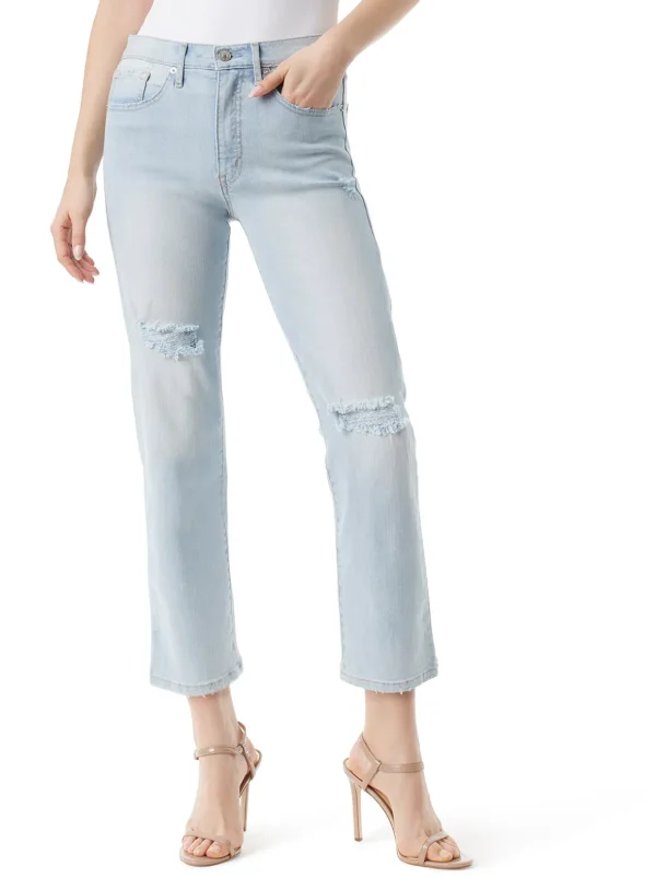 Harmony Straight High Rise Jean In <Jessica Simpson Shop