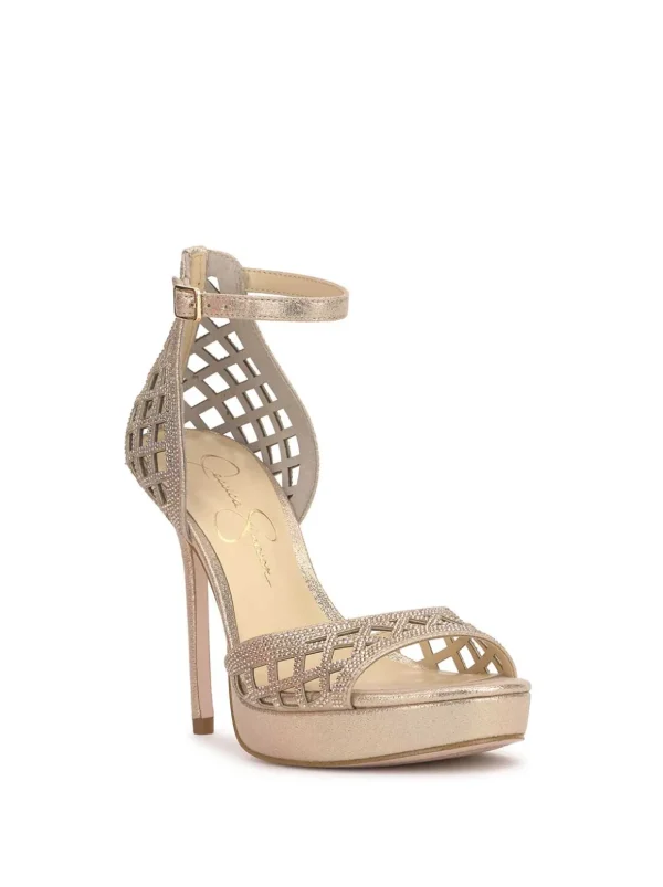 Herora Platform Sandal In <Jessica Simpson Hot