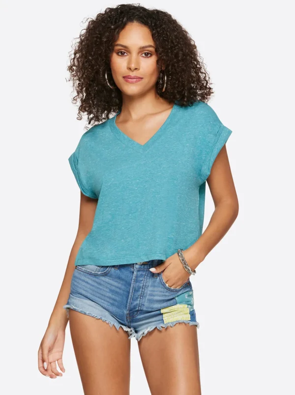 Hester Crop Tee In <Jessica Simpson Shop