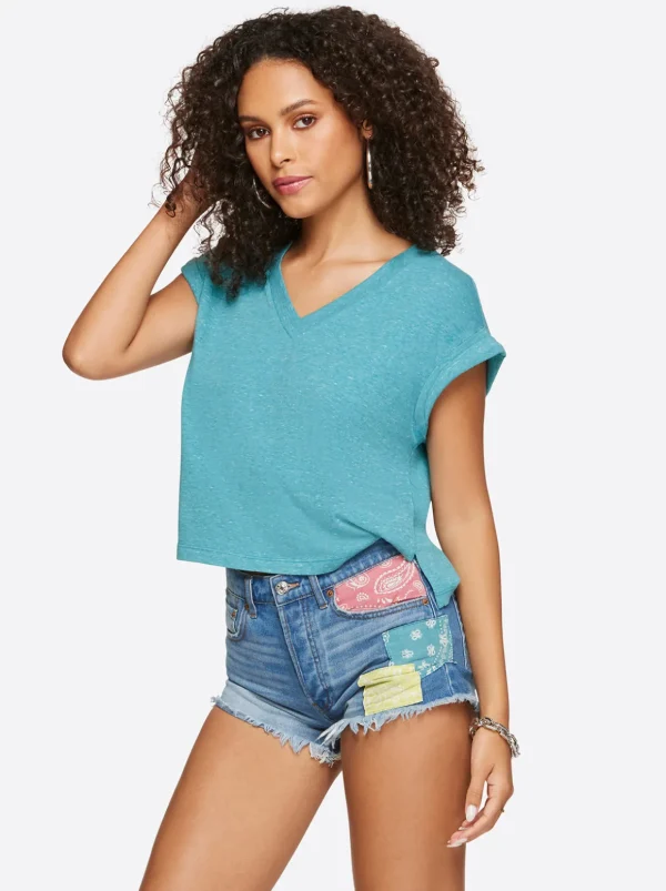 Hester Crop Tee In <Jessica Simpson Shop