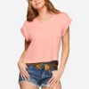 Hester Crop Tee In <Jessica Simpson Best