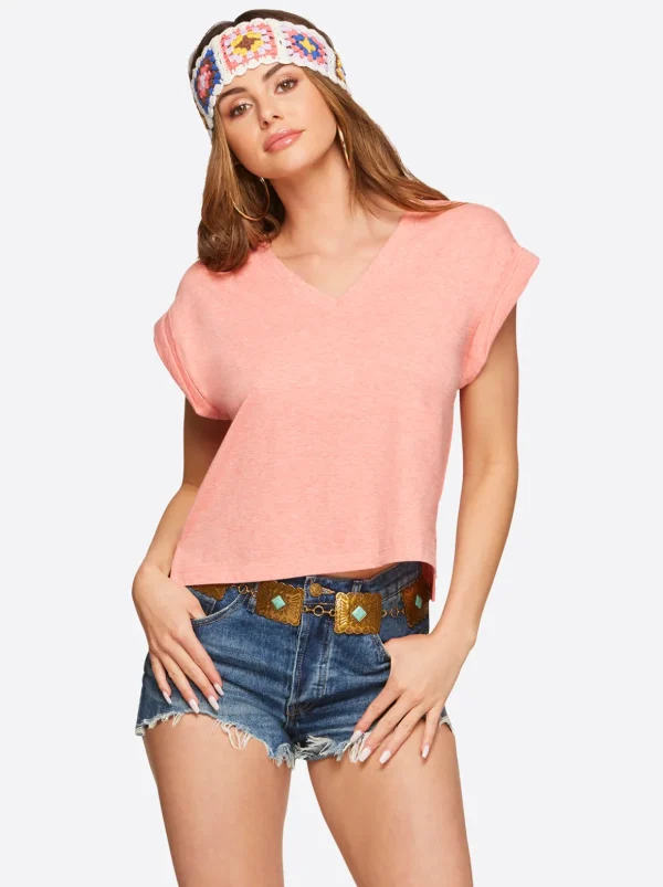 Hester Crop Tee In <Jessica Simpson Best