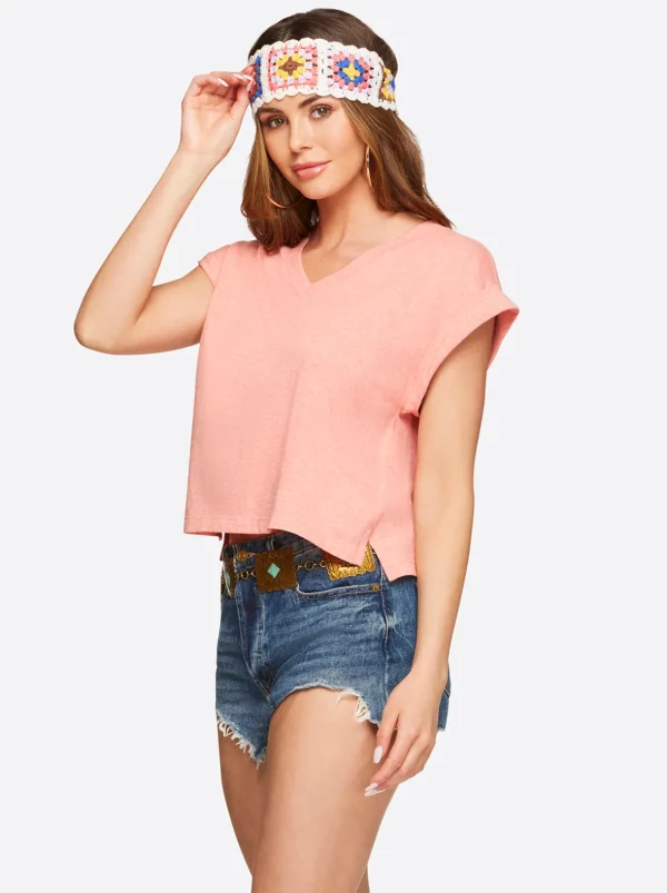 Hester Crop Tee In <Jessica Simpson Best