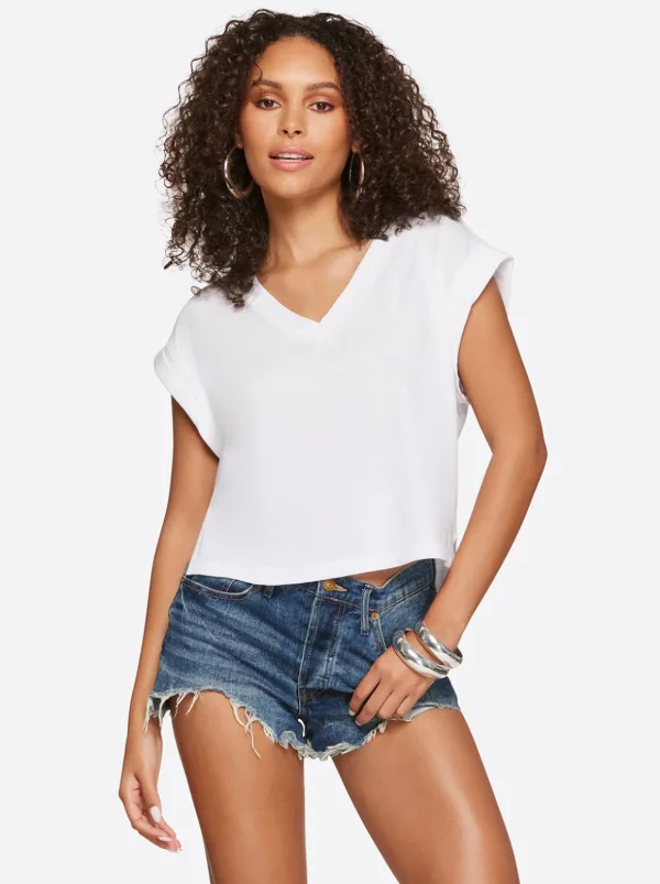 Hester Crop Tee In <Jessica Simpson Clearance