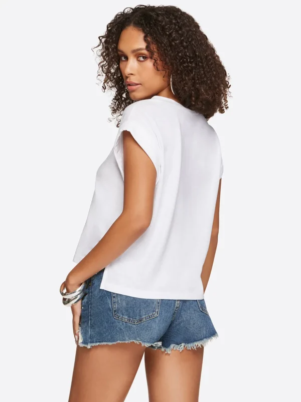 Hester Crop Tee In <Jessica Simpson Clearance