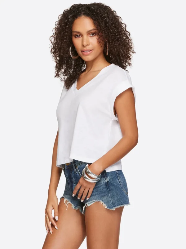 Hester Crop Tee In <Jessica Simpson Clearance