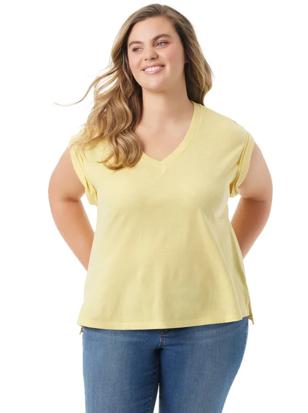 Hester Crop Tee In <Jessica Simpson Best