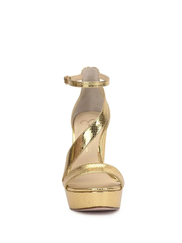 Iley Platform Sandal In Gold<Jessica Simpson Flash Sale