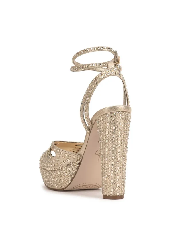 Iralin Platform Sandal In <Jessica Simpson Hot