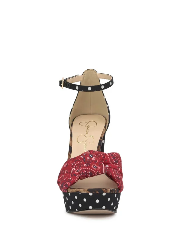 Islyn Platform In Red Muse<Jessica Simpson Cheap