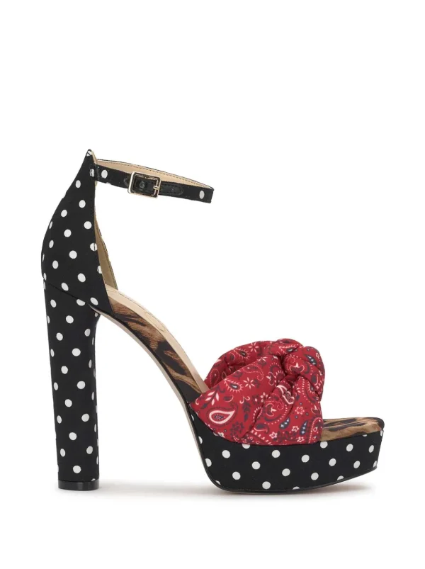 Islyn Platform In Red Muse<Jessica Simpson Cheap