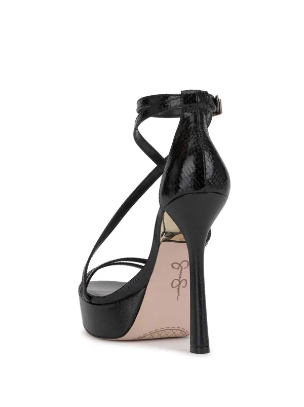 Jewelria Platform Sandal In Black<Jessica Simpson Discount