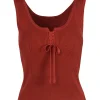 Johanna Lace Up Tank In <Jessica Simpson Fashion