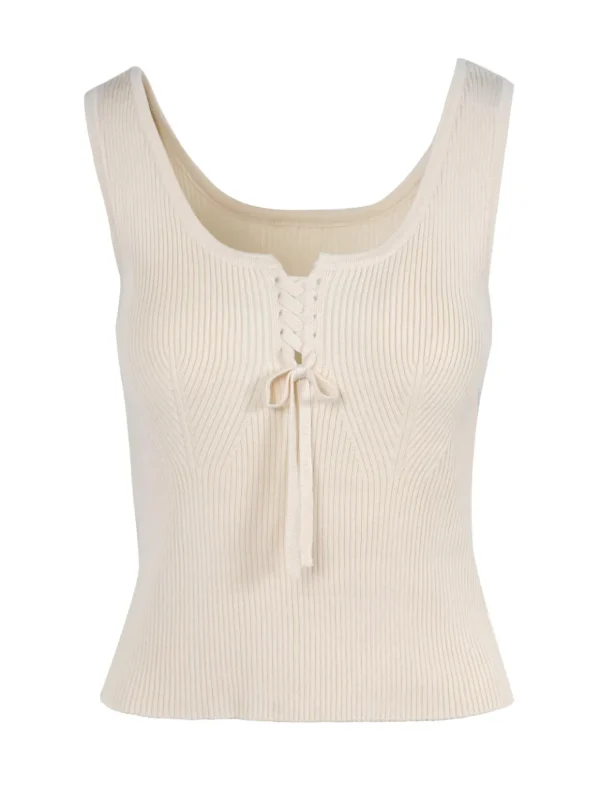 Johanna Lace Up Tank In <Jessica Simpson Sale