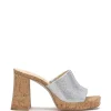 Kashet Mule Platform Sandal In Silver<Jessica Simpson Online