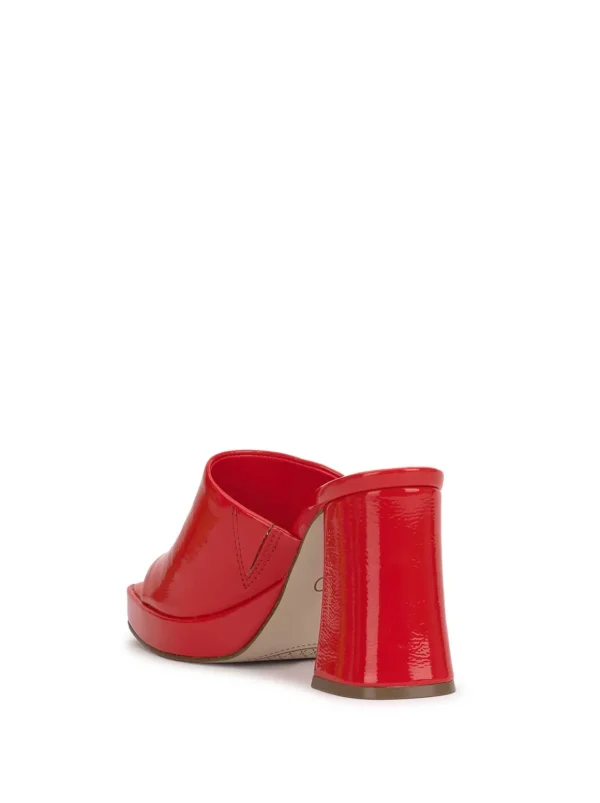 Kashet Mule Platform Sandal In Red<Jessica Simpson Fashion