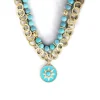 Layered Necklace With Turquoise Beads<Jessica Simpson Flash Sale