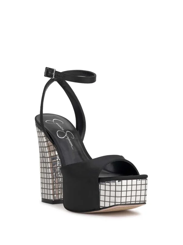 Lirio Platform Sandal In Black <Jessica Simpson Online