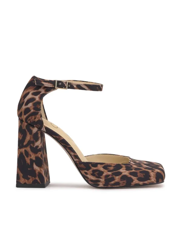 Lollah Block Heel Pump In Leopard<Jessica Simpson New