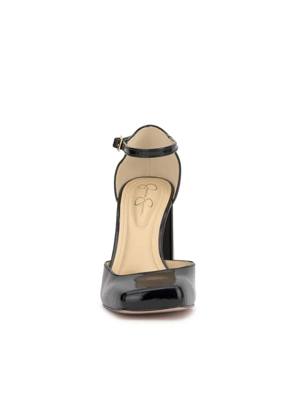 Lollah Block Heel Pump In <Jessica Simpson Hot