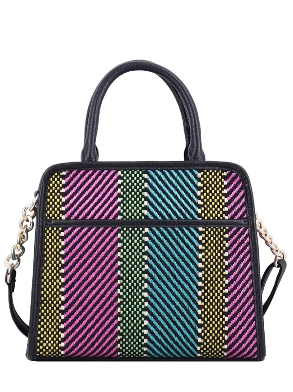 Maison Satchel In Straw Multi<Jessica Simpson Store