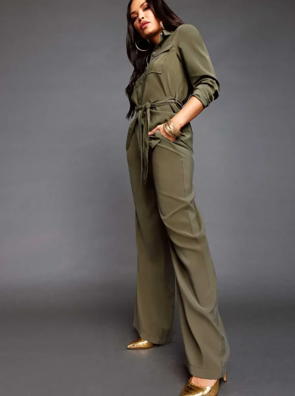 Melba Wide Leg Trouser In <Jessica Simpson Fashion